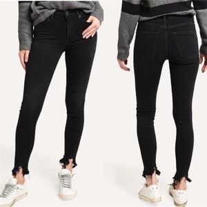 Agolde Sophie Black Skinny Jeans Sz 27